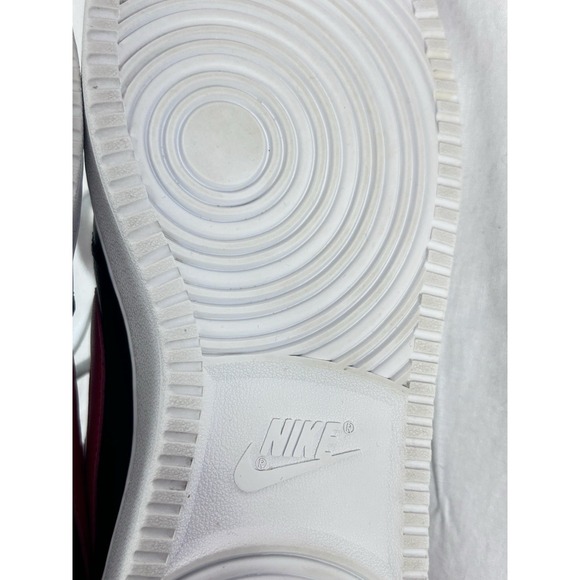 Size 10 - Nike Ebernon Low Black Habanero Red Aq1775-004 W/box - Picture 8 of 14